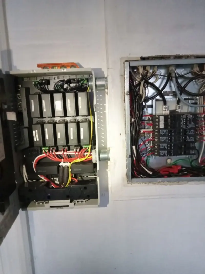 Electrical panel upgrade completed for Ring Doorbell Installation in Carrizo Springs